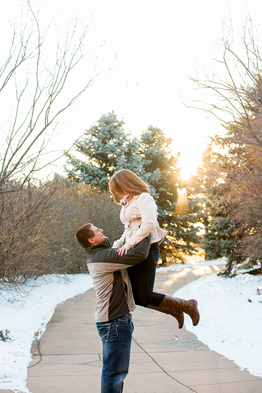 Amanda and Zach
