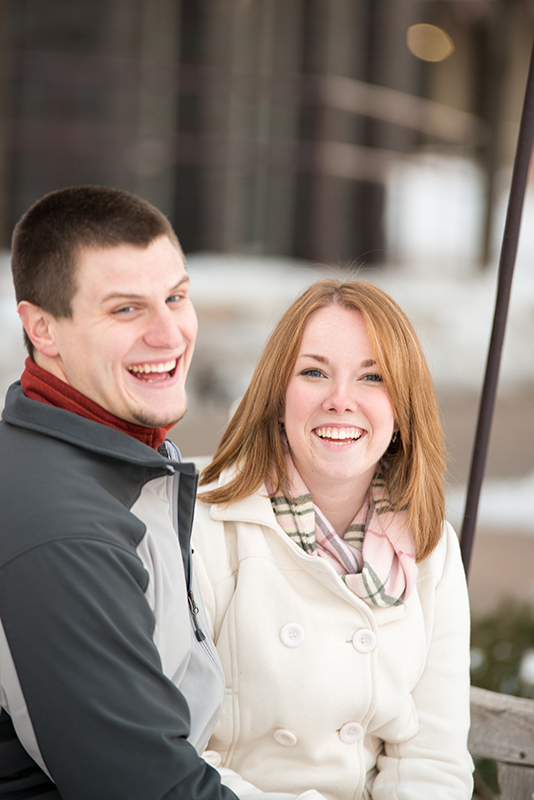 Amanda and Zach