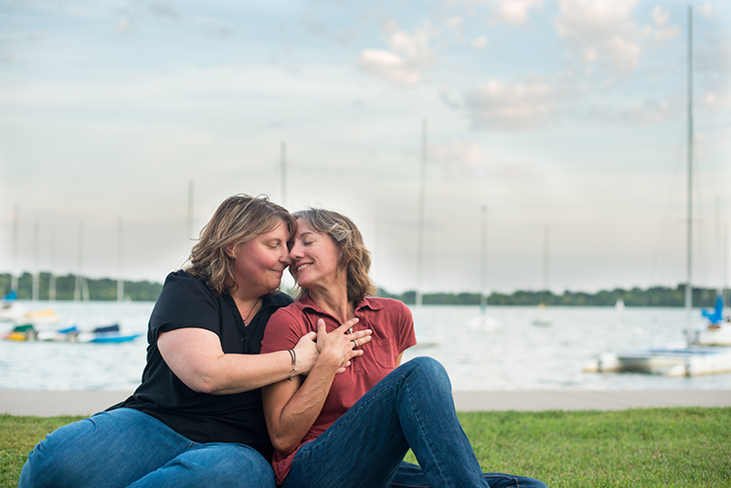 Lake Harriet Lesbian Engagement