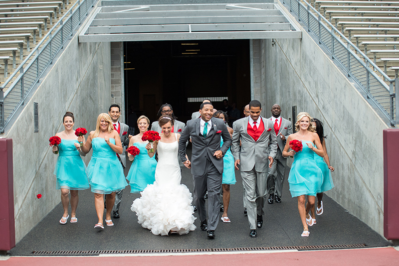 Wedding Photography at TCF Football Stadium