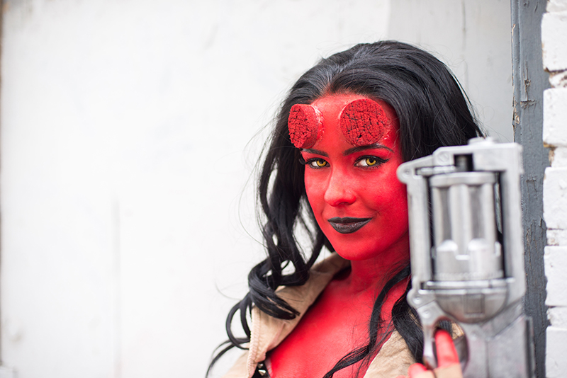 Hellgirl costume