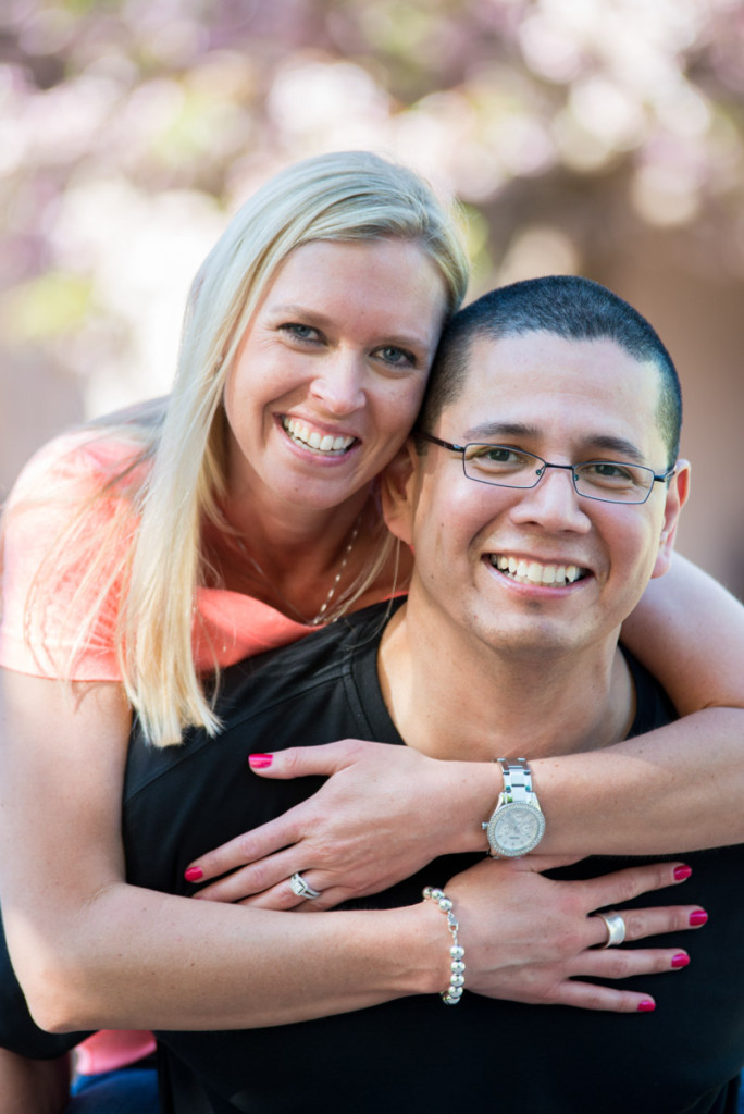 Michelle and Mike's spring engagement at Centennial Lakes in Edina, MN