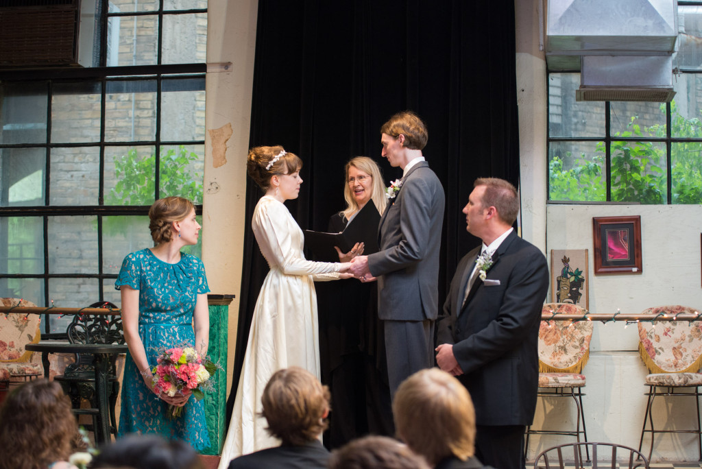 Laura and Adam's rocking summer wedding in Minneapolis, MN