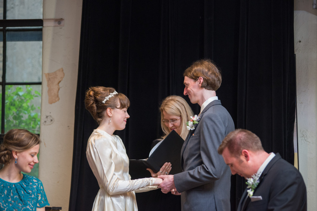 Laura and Adam's rocking summer wedding in Minneapolis, MN