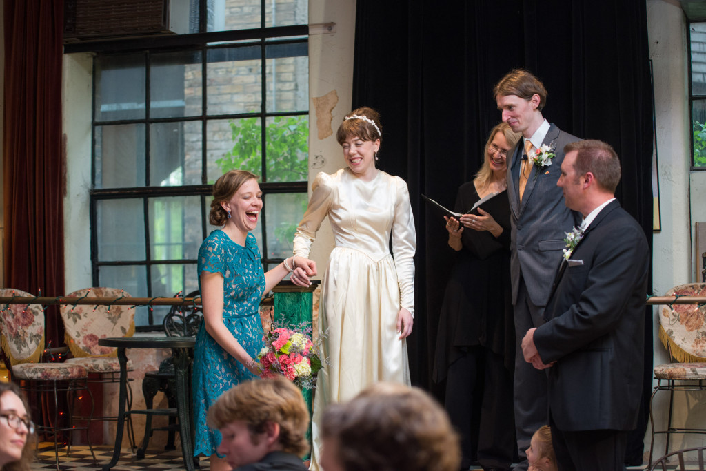 Laura and Adam's rocking summer wedding in Minneapolis, MN