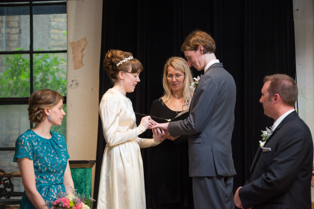 Laura and Adam's rocking summer wedding in Minneapolis, MN