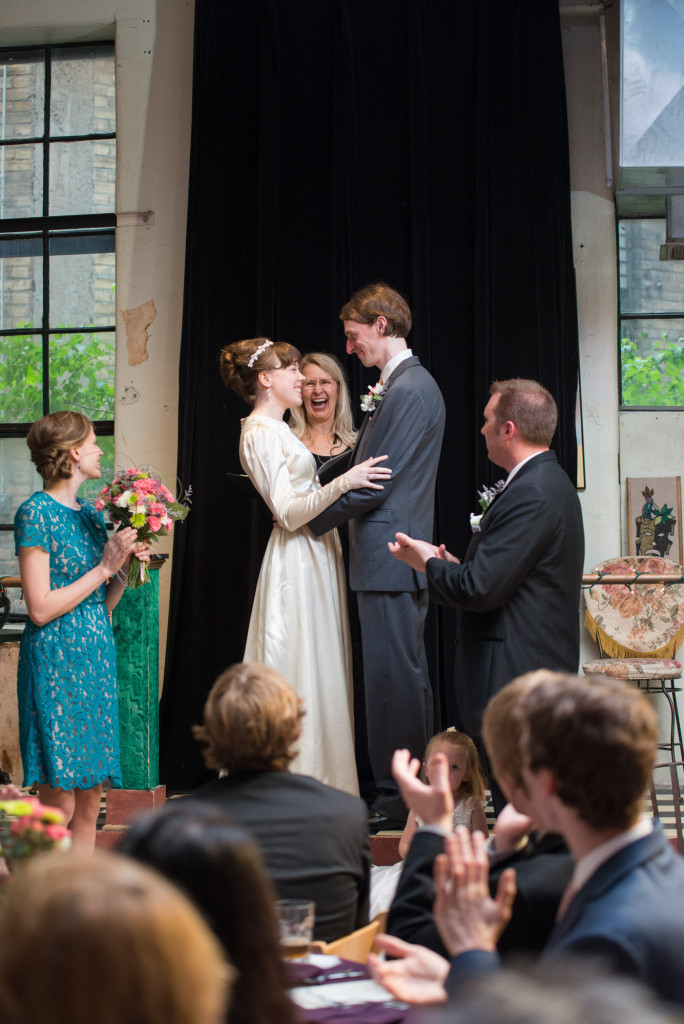Laura and Adam's rocking summer wedding in Minneapolis, MN