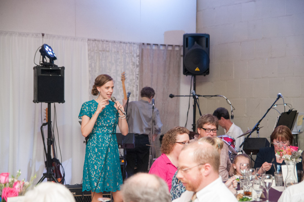 Laura and Adam's rocking summer wedding in Minneapolis, MN