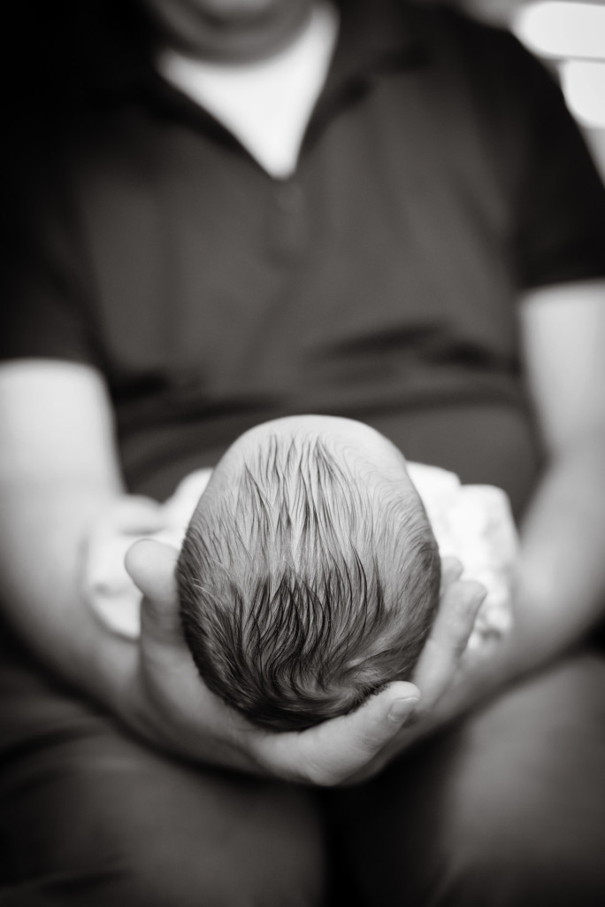 Nathaniel's newborn portrait session at the studio in Minneapolis, MN