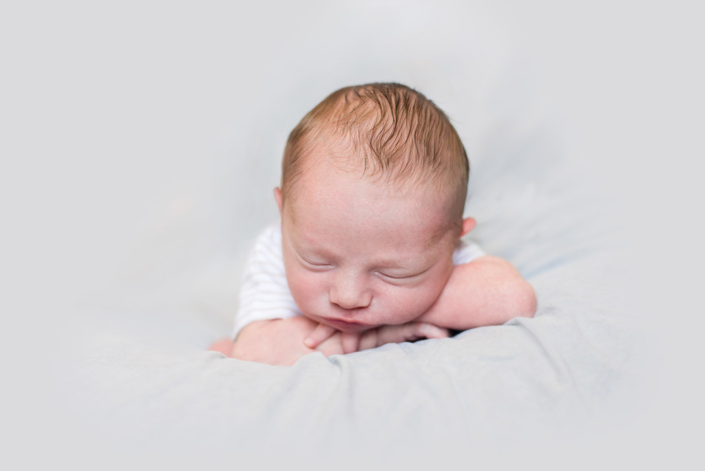 Nathaniel's newborn portrait session at the studio in Minneapolis, MN