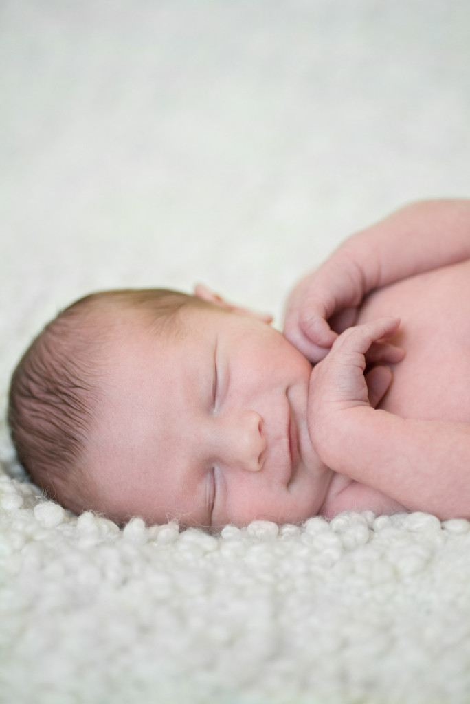 Nathaniel's newborn portrait session at the studio in Minneapolis, MN
