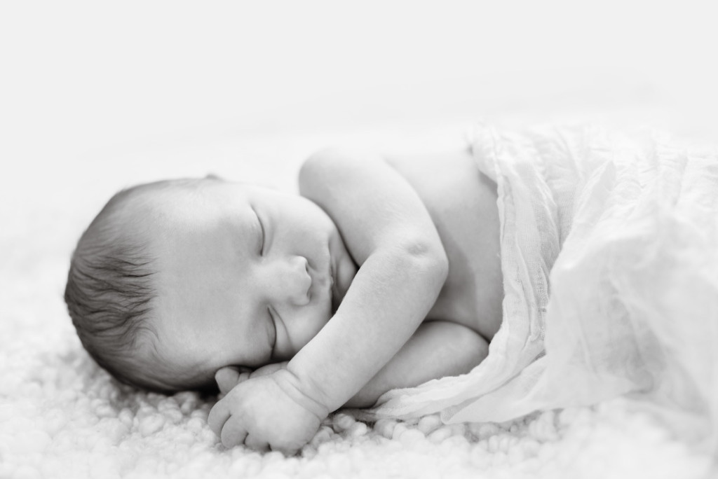 Nathaniel's newborn portrait session at the studio in Minneapolis, MN