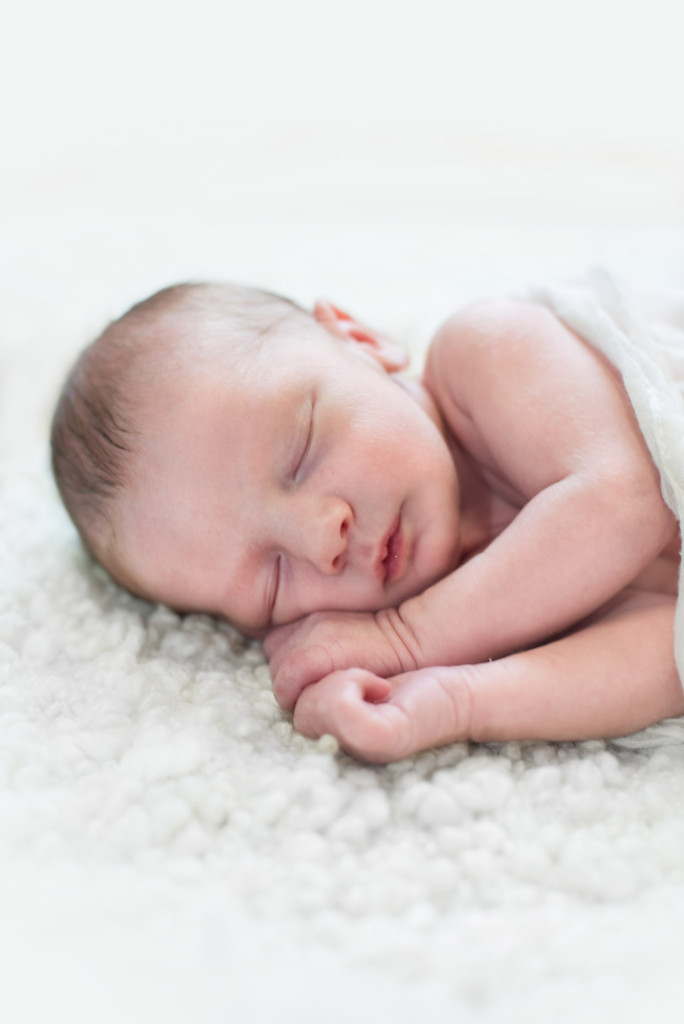 Nathaniel's newborn portrait session at the studio in Minneapolis, MN