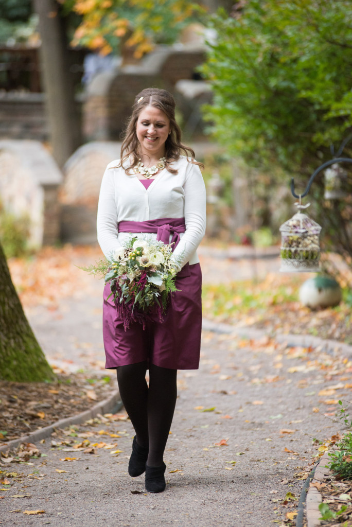 Lindsey and Chris's unicorn themed fall wedding in MN