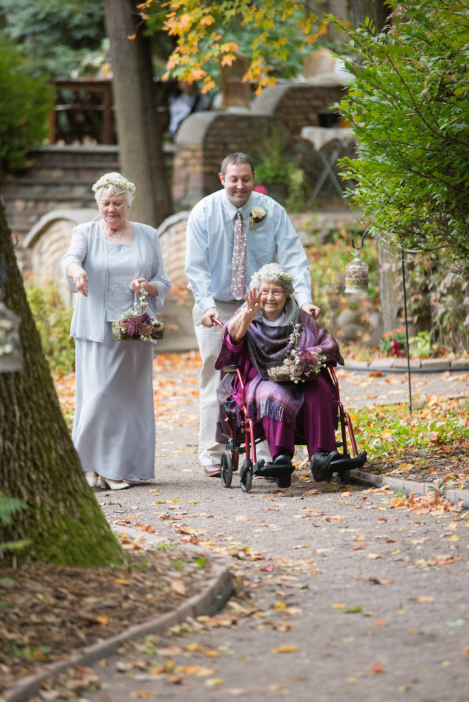 Lindsey and Chris's unicorn themed fall wedding in MN