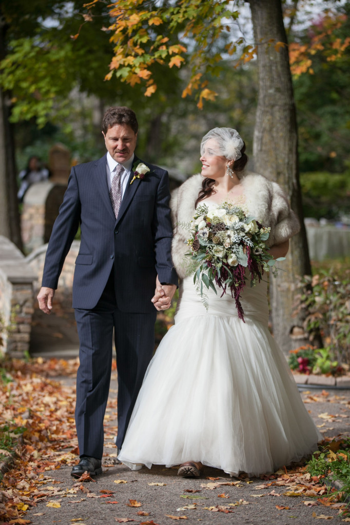 Lindsey and Chris's unicorn themed fall wedding in MN