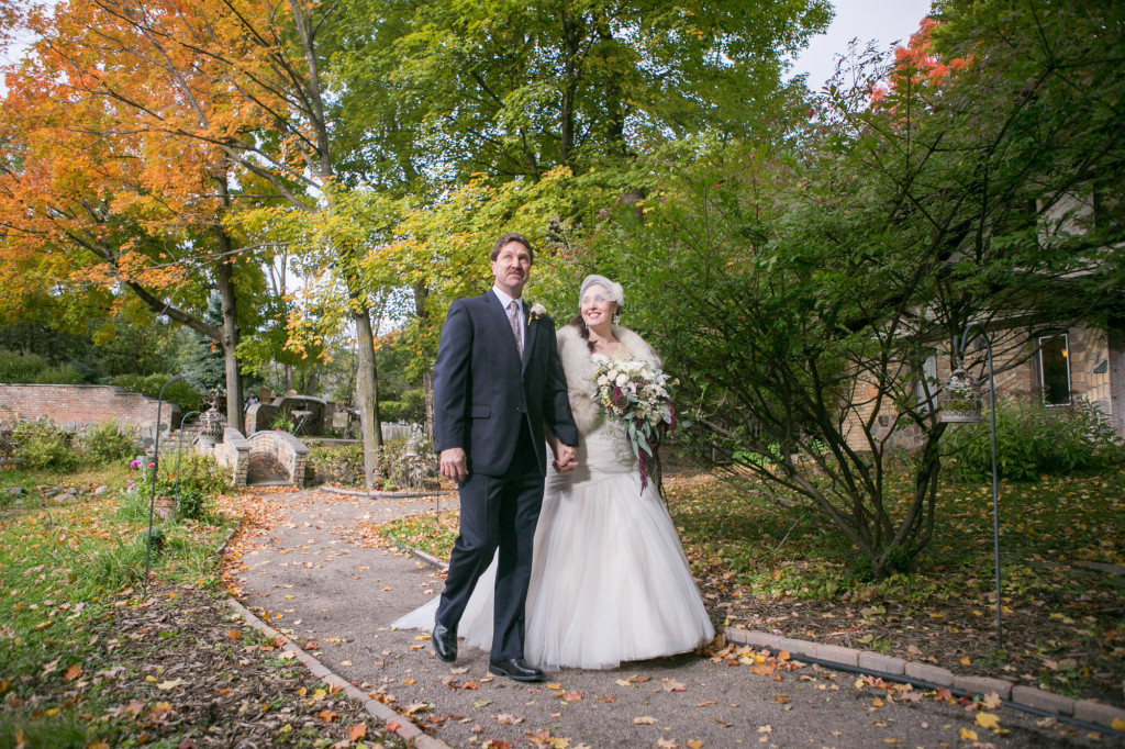 Lindsey and Chris's unicorn themed fall wedding in MN