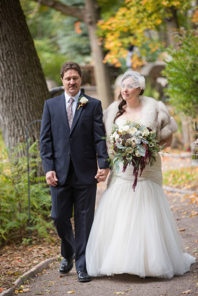 Lindsey and Chris's unicorn themed fall wedding in MN