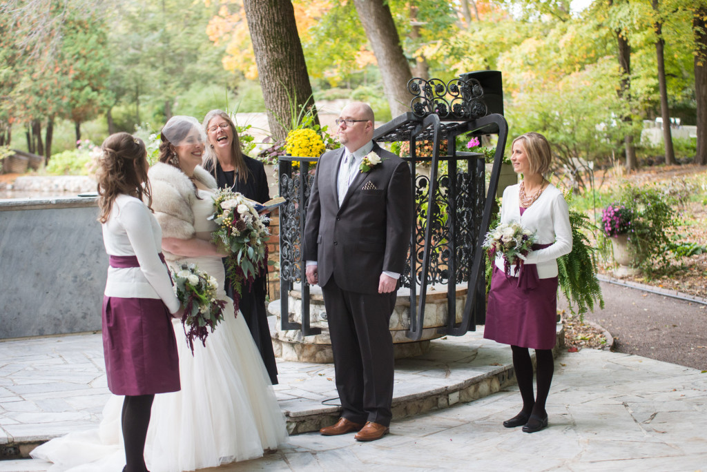 Lindsey and Chris's unicorn themed fall wedding in MN