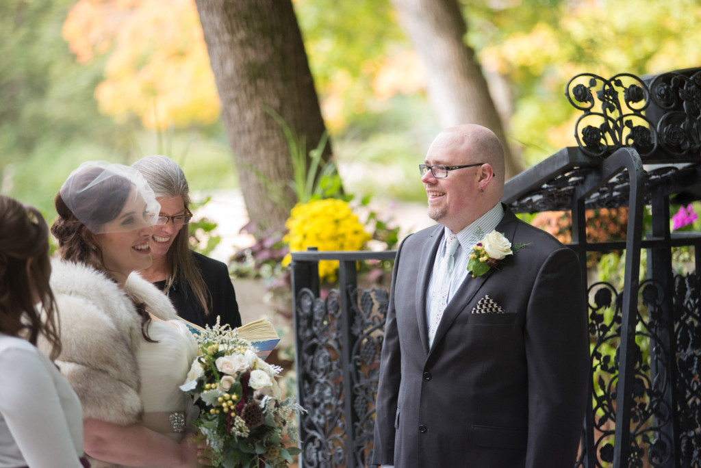 Lindsey and Chris's unicorn themed fall wedding in MN