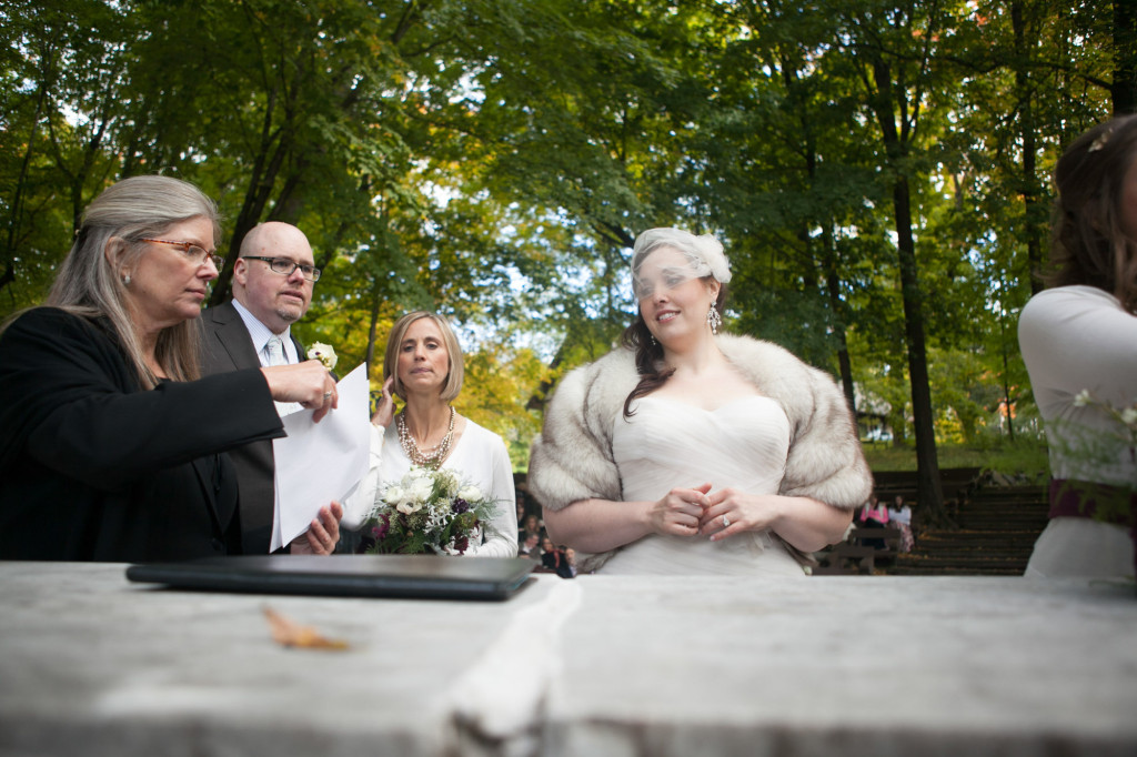 Lindsey and Chris's unicorn themed fall wedding in MN