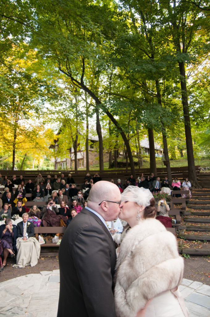 Lindsey and Chris's unicorn themed fall wedding in MN