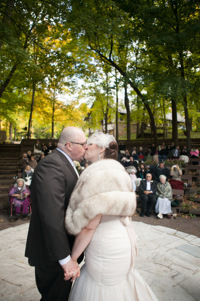 Lindsey and Chris's unicorn themed fall wedding in MN