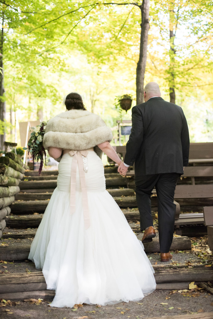 Lindsey and Chris's unicorn themed fall wedding in MN
