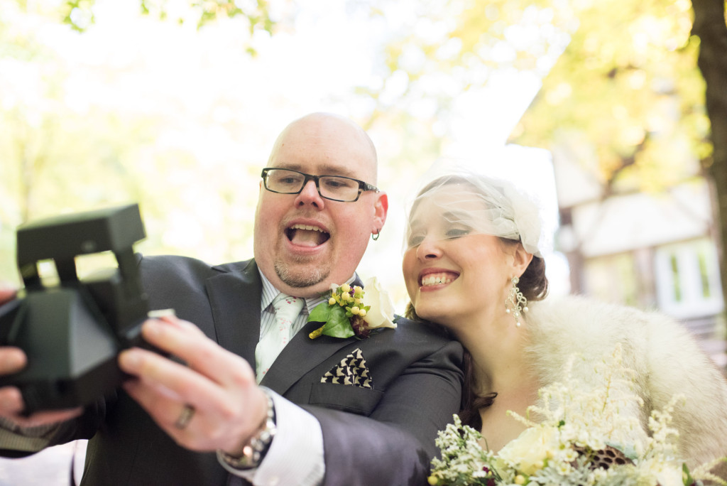 Lindsey and Chris's unicorn themed fall wedding in MN