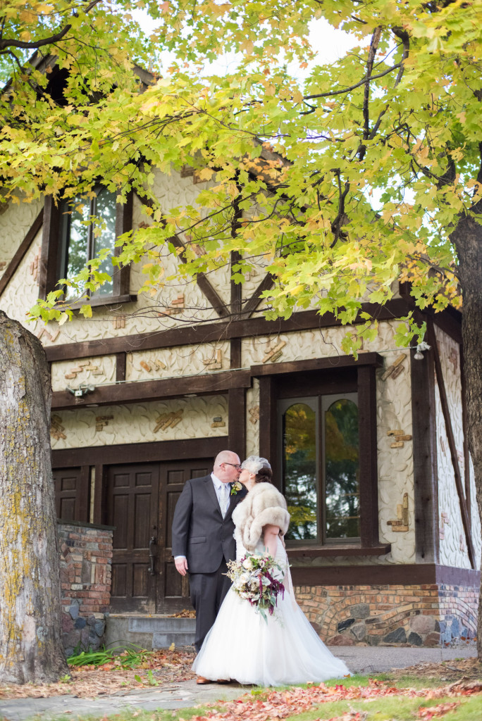 Lindsey and Chris's unicorn themed fall wedding in MN