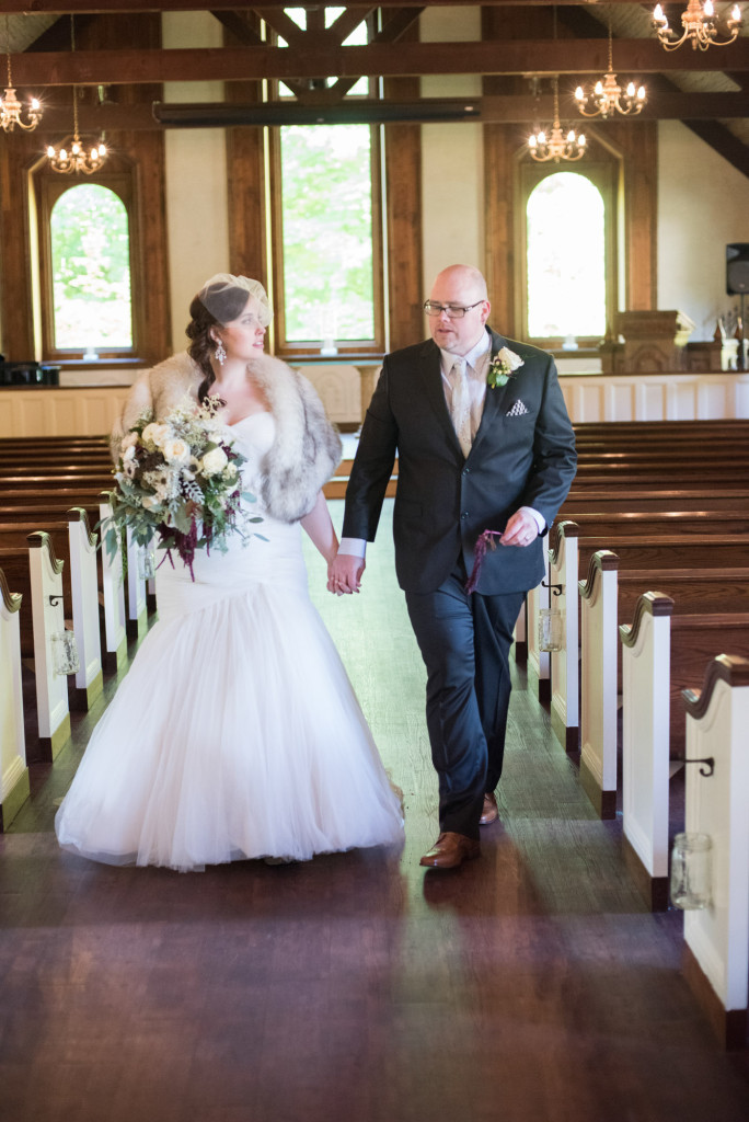 Lindsey and Chris's unicorn themed fall wedding in MN