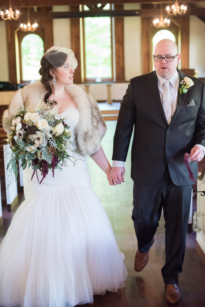 Lindsey and Chris's unicorn themed fall wedding in MN