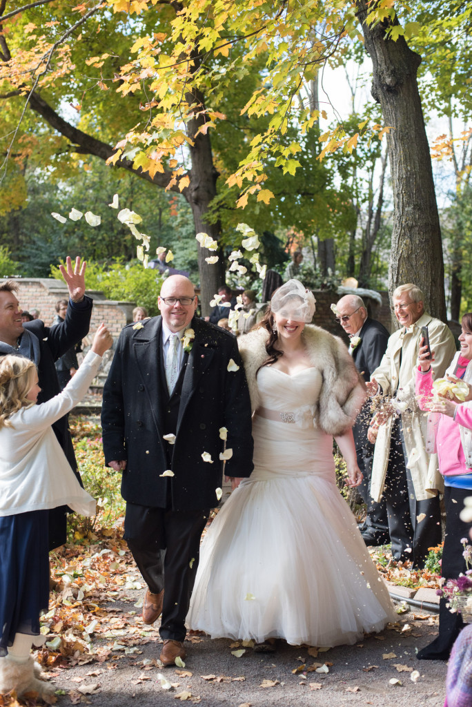 Lindsey and Chris's unicorn themed fall wedding in MN