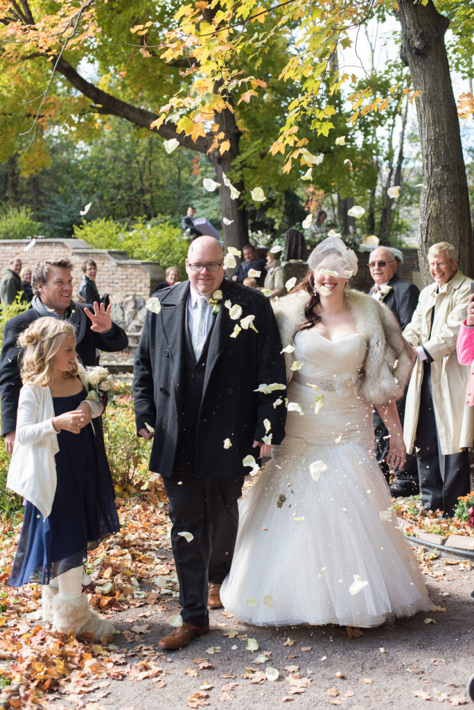 Lindsey and Chris's unicorn themed fall wedding in MN