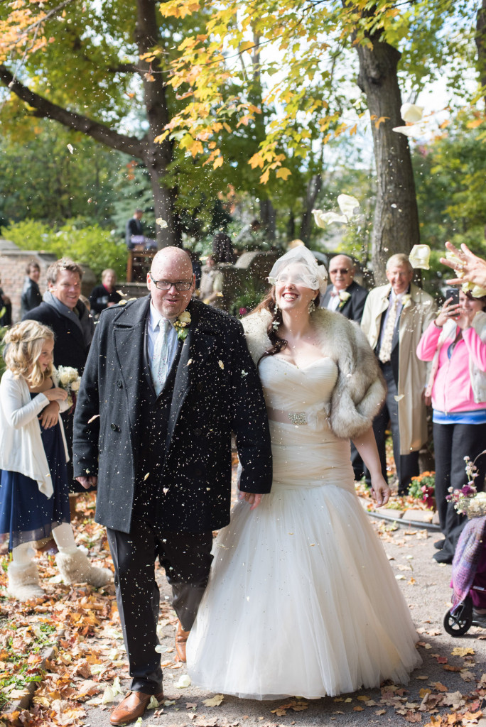 Lindsey and Chris's unicorn themed fall wedding in MN