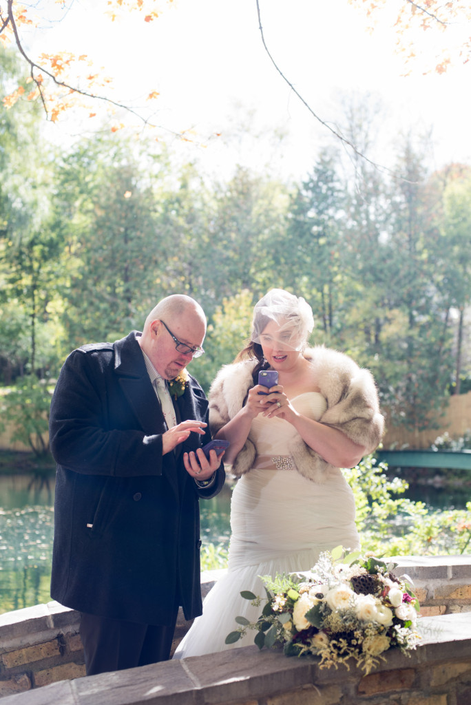 Lindsey and Chris's unicorn themed fall wedding in MN