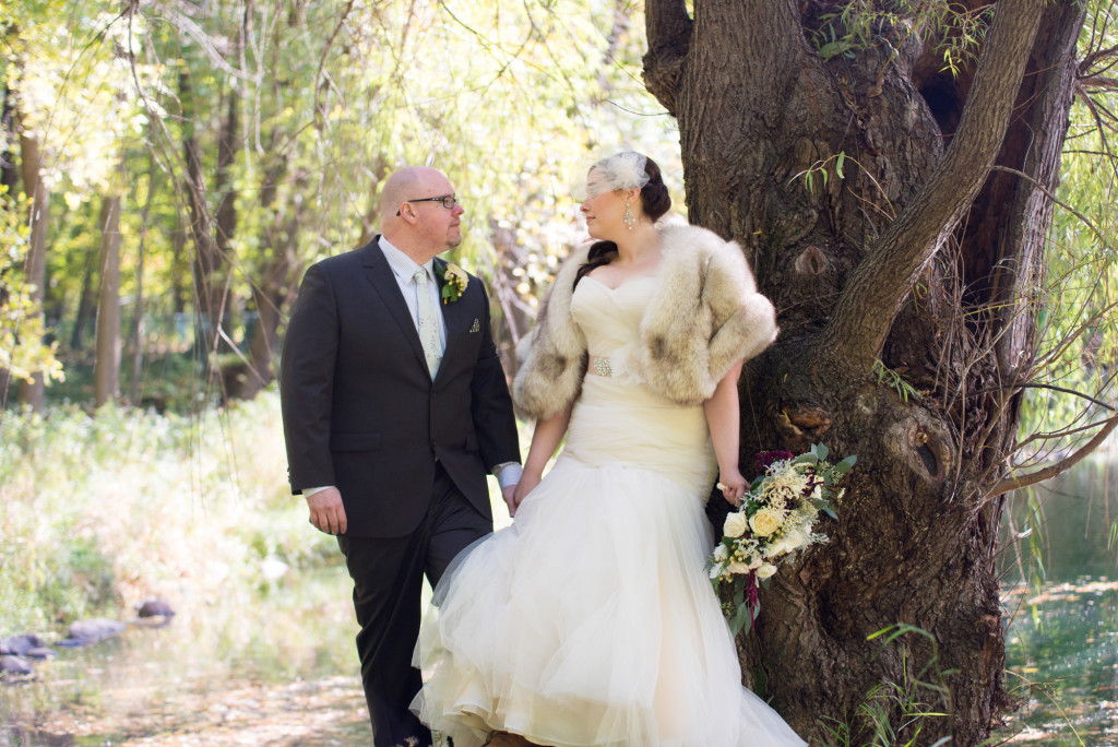 Lindsey and Chris's unicorn themed fall wedding in MN