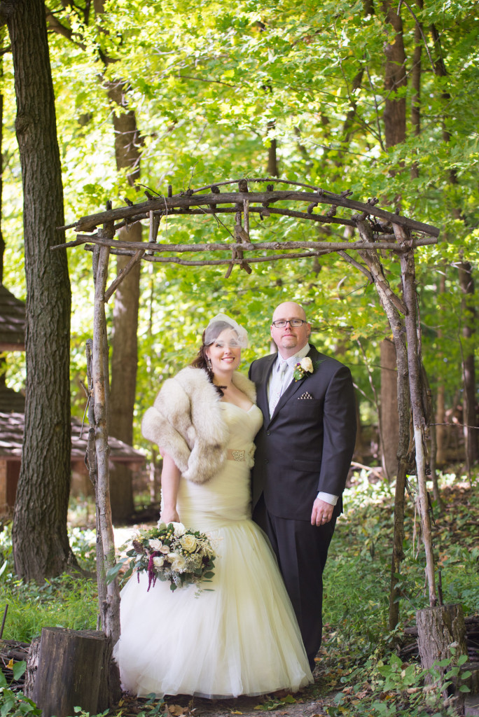 Lindsey and Chris's unicorn themed fall wedding in MN