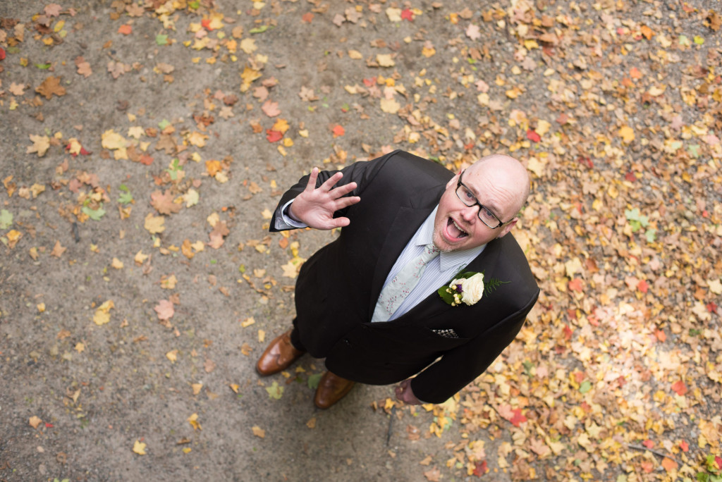 Lindsey and Chris's unicorn themed fall wedding in MN