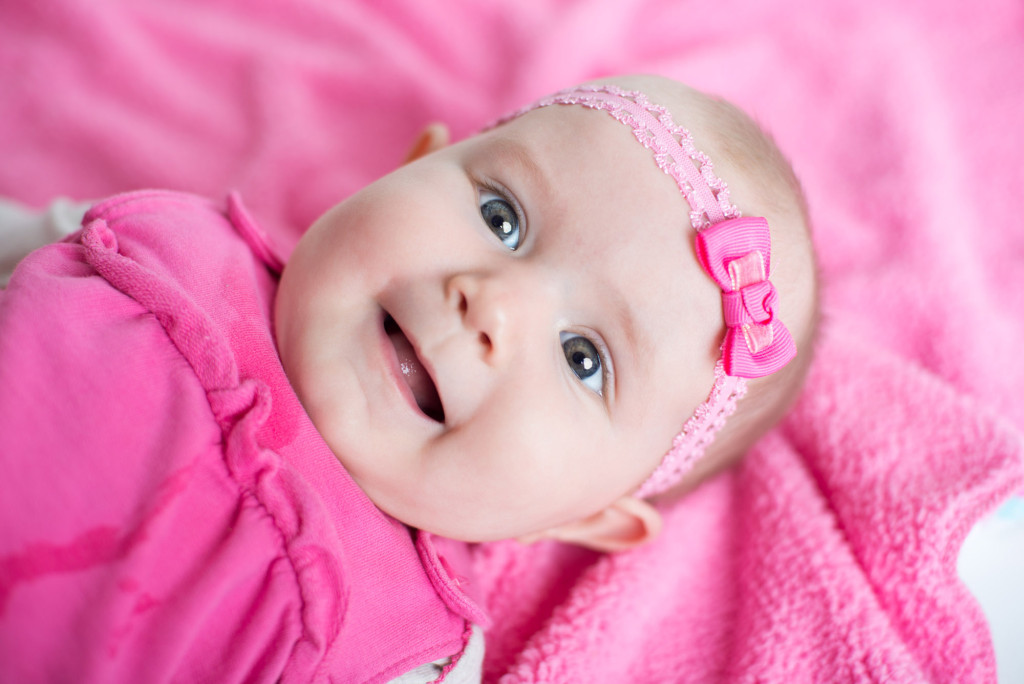 Annika's 6 month portraits at the studio