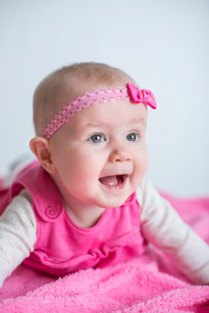 Annika's 6 month portraits at the studio