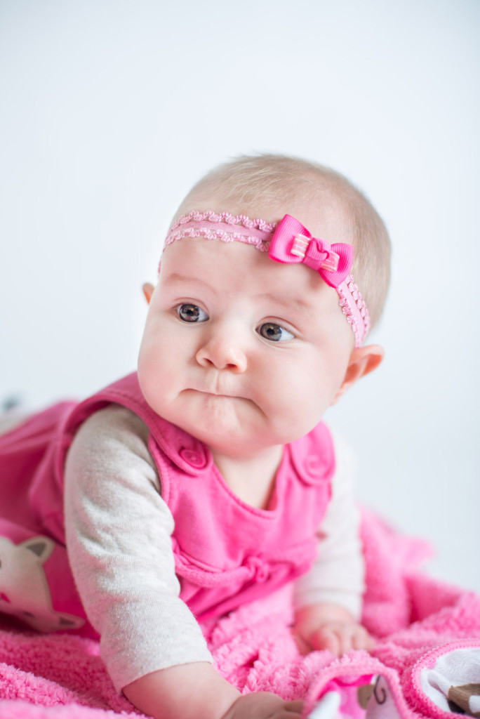 Annika's 6 month portraits at the studio