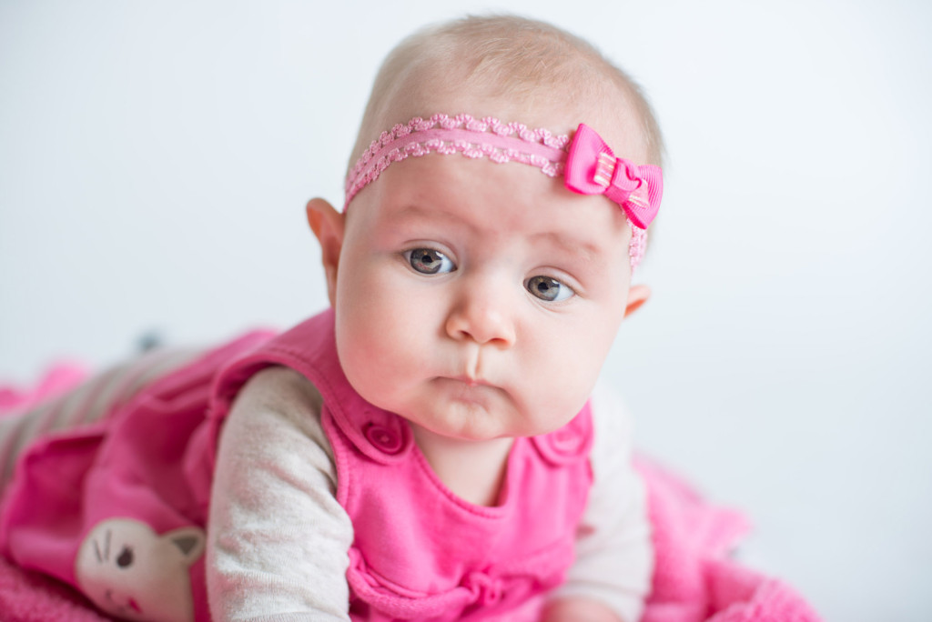 Annika's 6 month portraits at the studio
