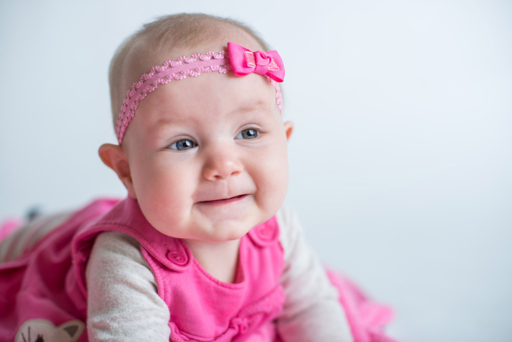 Annika's 6 month portraits at the studio