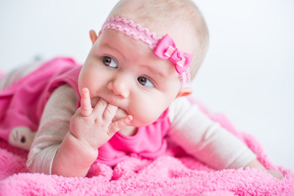 Annika's 6 month portraits at the studio