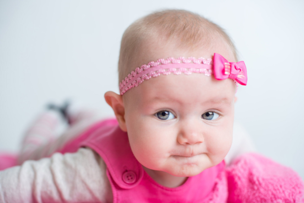 Annika's 6 month portraits at the studio