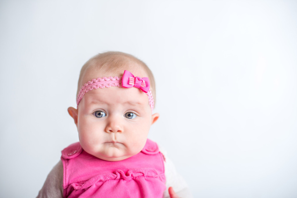 Annika's 6 month portraits at the studio