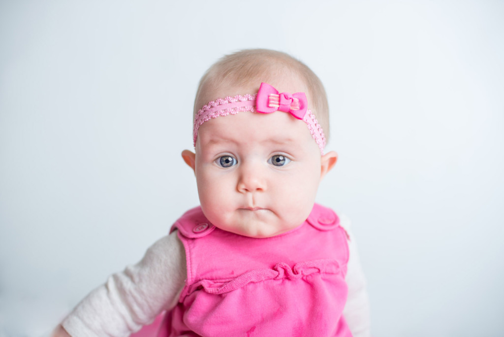 Annika's 6 month portraits at the studio