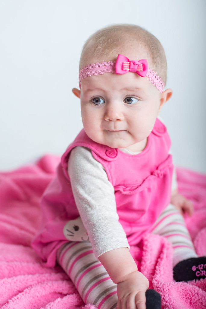 Annika's 6 month portraits at the studio