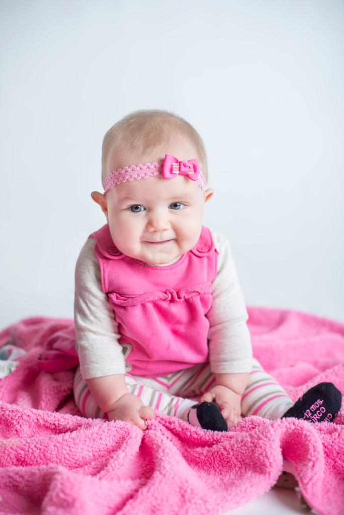Annika's 6 month portraits at the studio